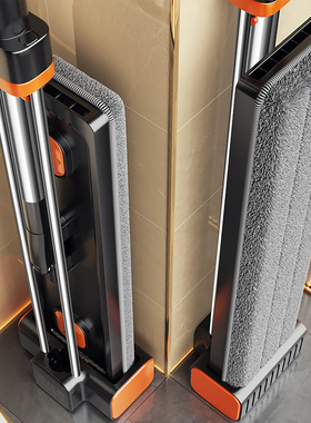 拖把家用一拖净干湿两用2025新款免手洗懒人平板刮水一体拖地神器