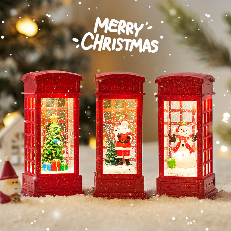 圣诞节装饰品氛围灯饰礼品布置树拍摄夜灯拍照道具小礼物桌面摆件