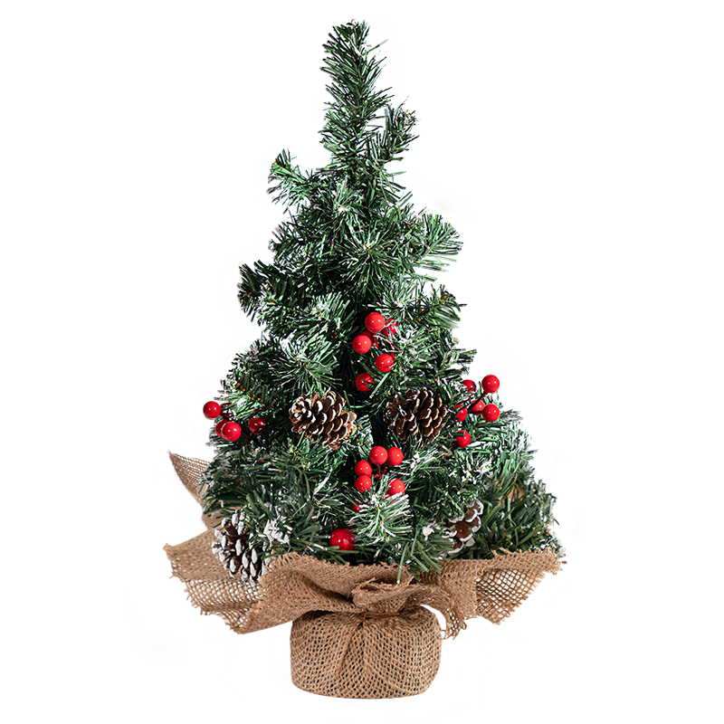 小型圣诞树家用迷你桌面摆件2025新款拍摄道具圣诞节布置上装饰品