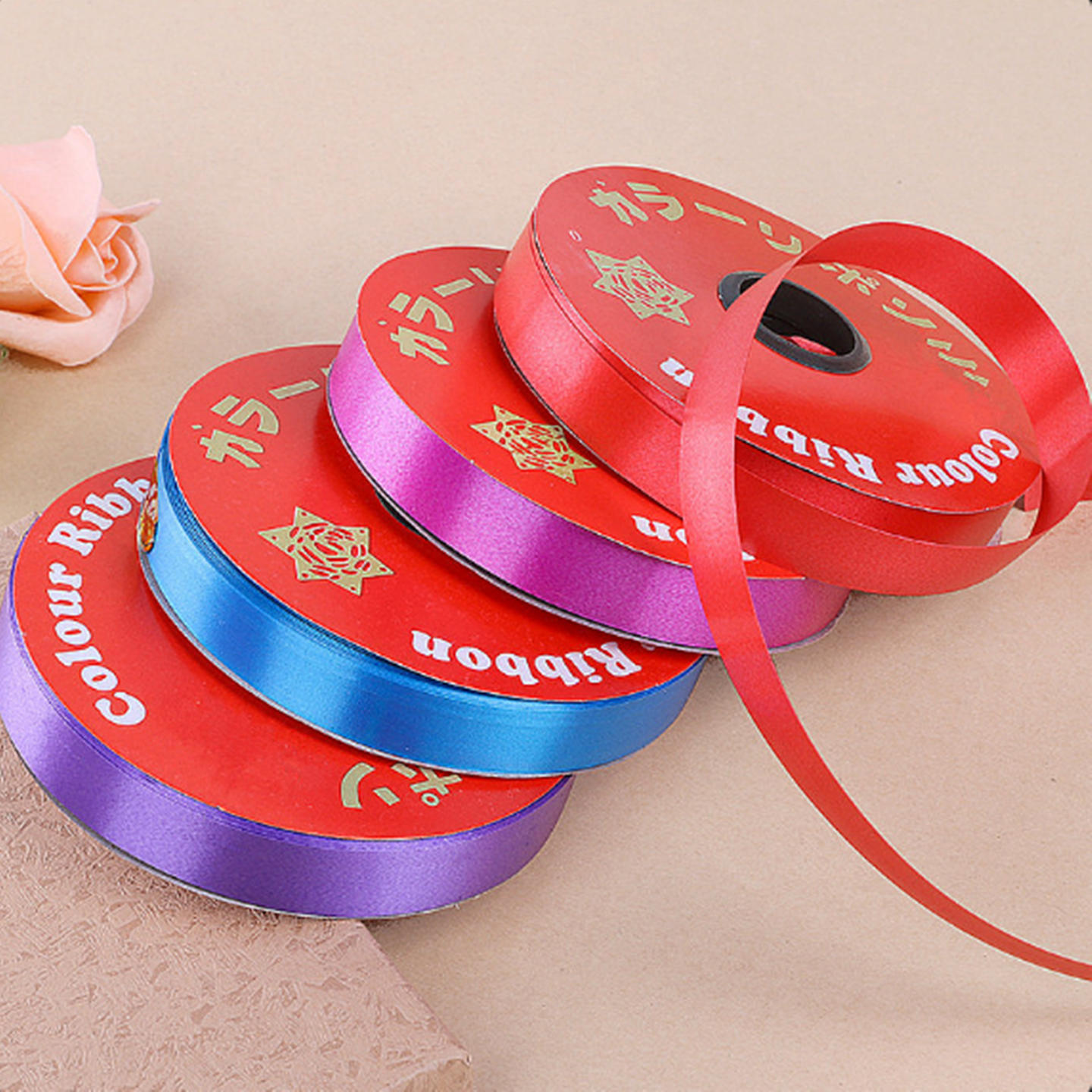 1.1-1.2cm手工折风铃彩带材料