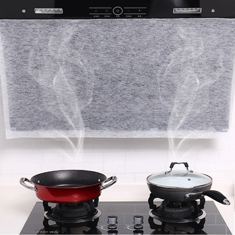 抽油烟机防油贴纸防油罩吸油纸厨房过滤纸网膜集成灶隔油家用贴膜