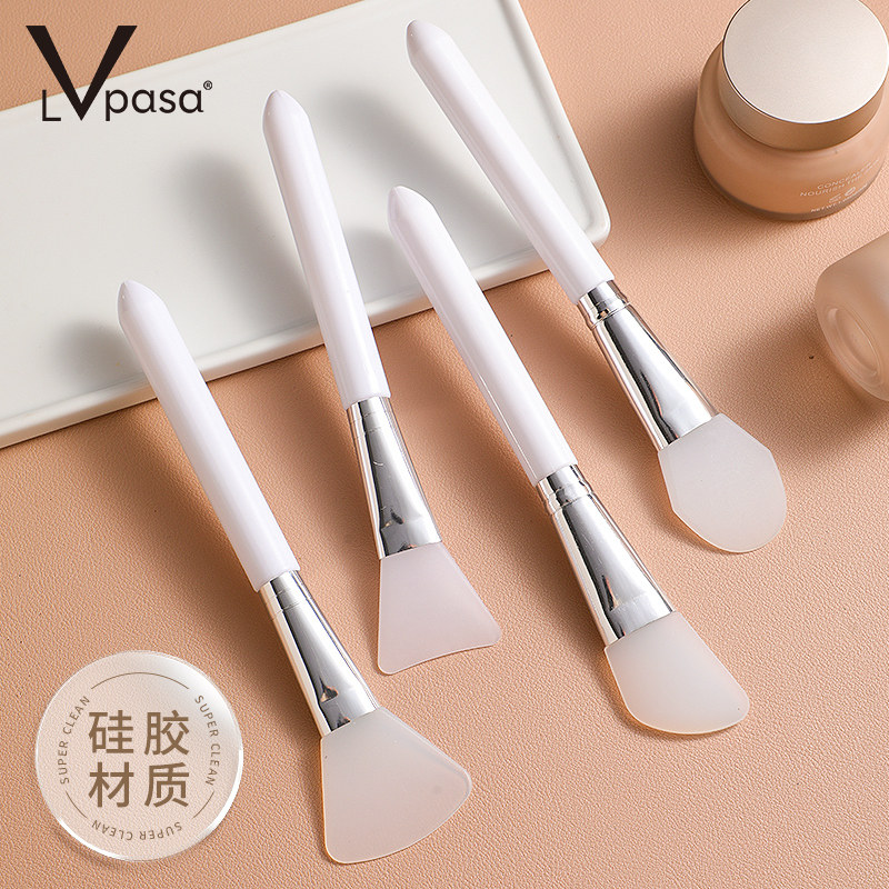 面膜刷硅胶刷涂抹泥膜刷子美容院专用清洁面刷面部挖勺刮刀铲工具