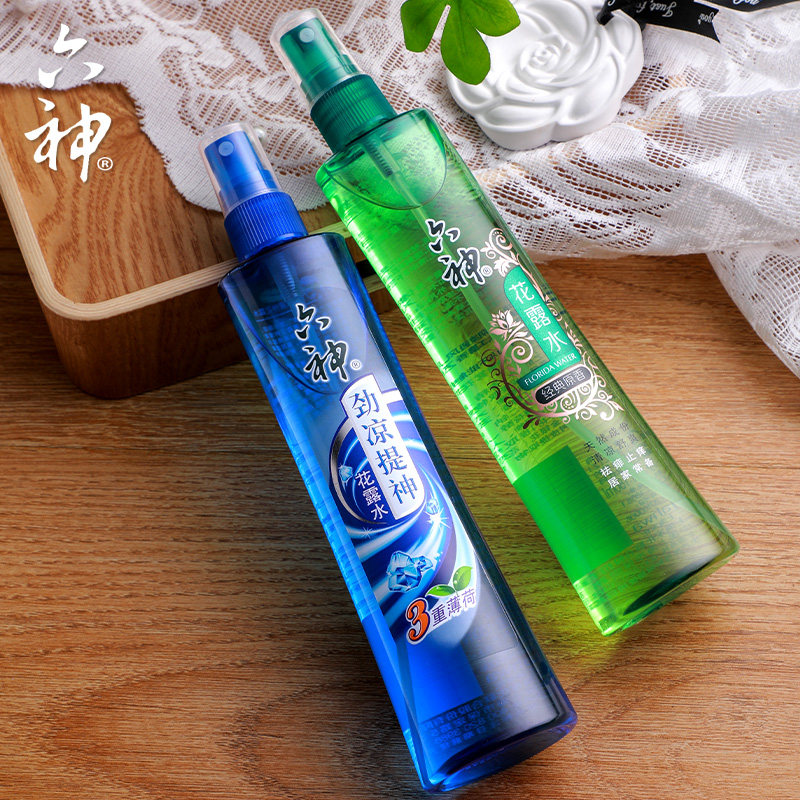 六神花露水驱蚊止痒喷雾瓶经典款正品香水型花路水原香驱蚊水喷式