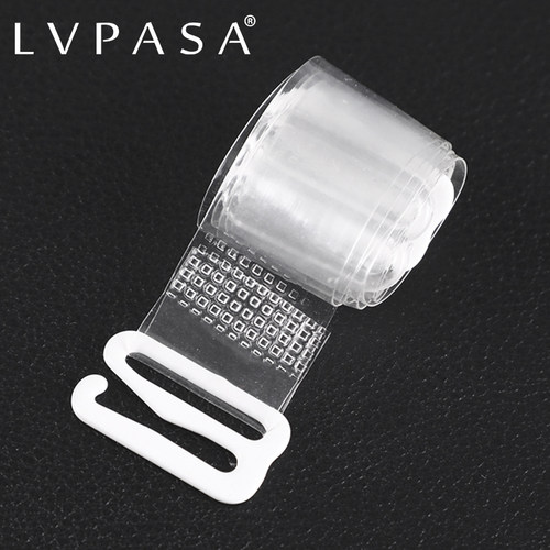 lvpasa透明肩带2对透明肩带防滑