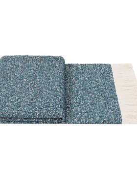 尚塞布艺样板房酒店家搭巾篮绿色溜须现代奢华卧室房间搭毯床盖i.