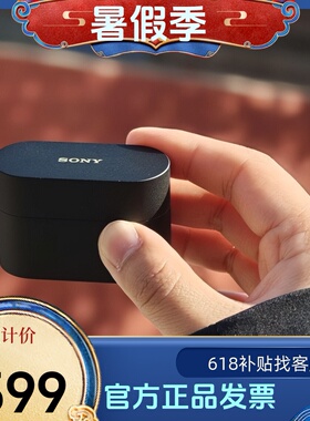 Sony/索尼WF-1000XM6双芯超旗舰降噪真无线耳机殿堂音质降噪豆