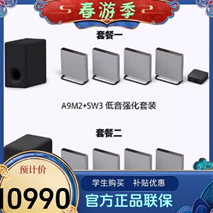 Sony/索尼 HT-A9M2 分体式全景声回音壁音响无线蓝牙电视影院套装