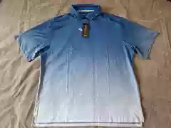 Walter Hagen Upf50+ American Men's Special Fabric Golf Lapel Short-Sleeved T-Shirt Genuine 3