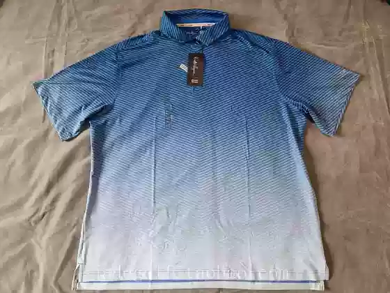 Walter Hagen Upf50+ American Men's Special Fabric Golf Lapel Short-Sleeved T-Shirt Genuine 3