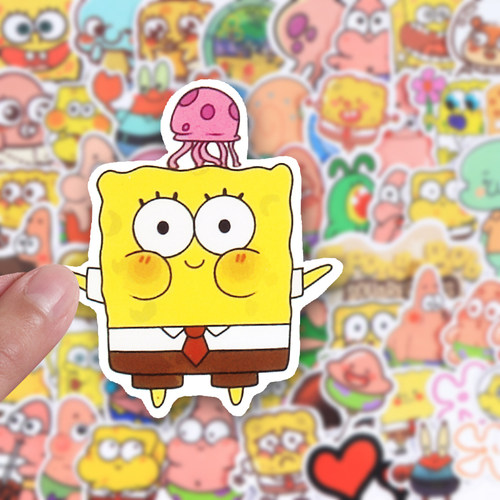 115张海绵宝宝派大星贴纸Q版