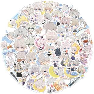 手机与深空120张恋Q版回卡通可爱手账贴纸沈星笔记本电脑装饰贴画