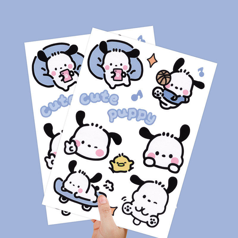 三丽鸥大尺寸行李箱贴纸DIY笔记本电脑电动车汽车防水头盔装饰