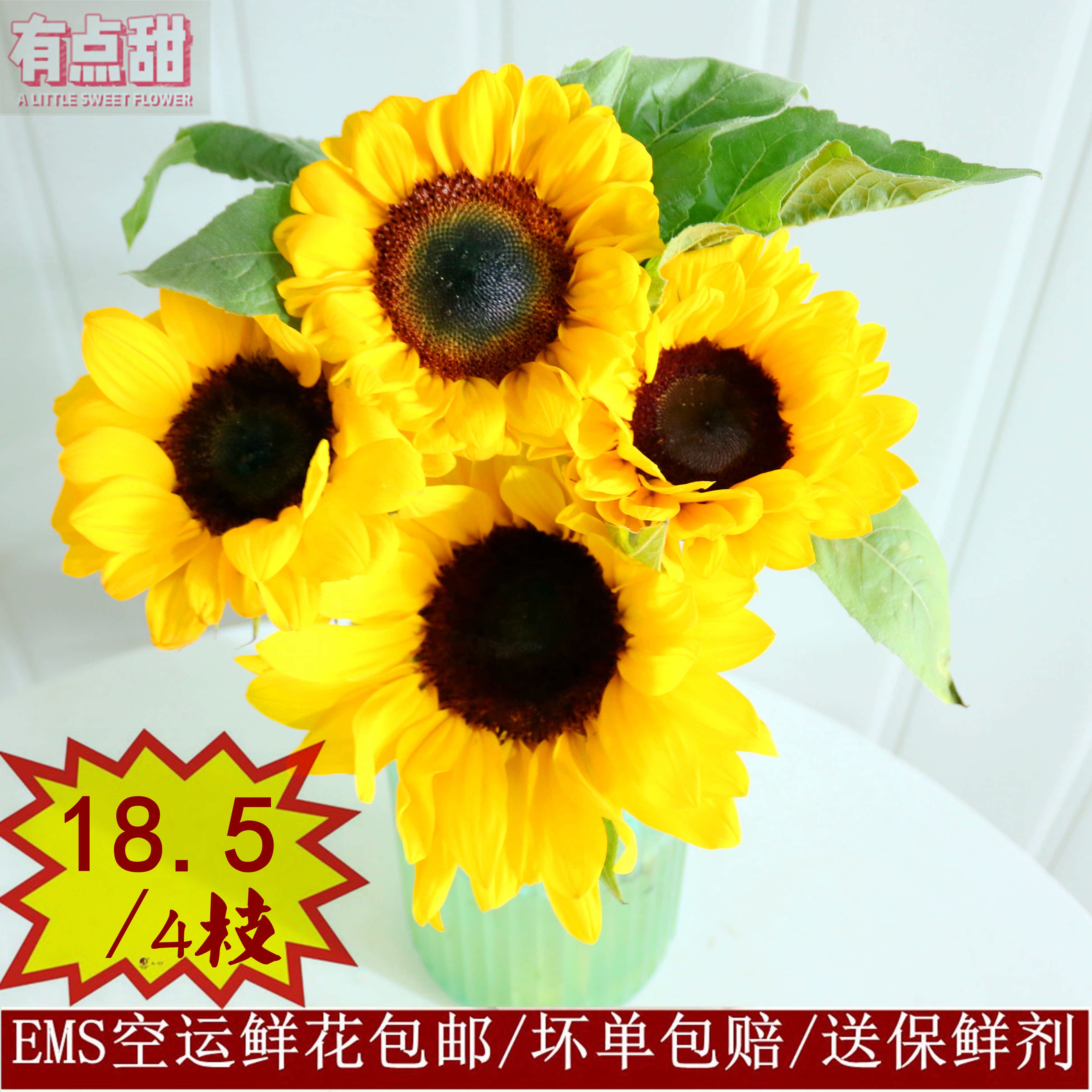 【有點甜】云南鮮花向日葵同城速遞禮品花送長輩送領導空運到家