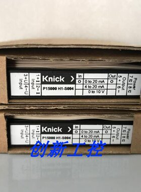 议价Knick P 15000 H1 科伲可全新VariTrans放大器 P15000H1-S004