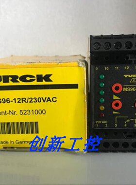 议价MS96-12-R图尔克TURCK讯号处理器230VAC流量开关24VDC MS9612