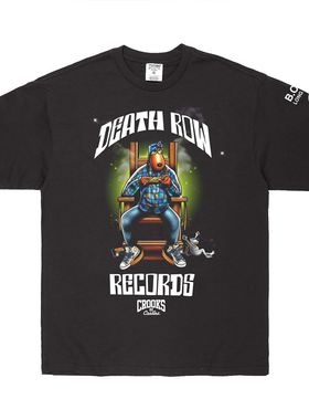 美国购Crooks联名狗爷Snoop Dogg说唱HipHop街舞BBOY宽松短袖T恤