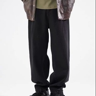 痞子部落新款牛仔裤男宽松版潮流日系阔腿香蕉裤休闲百搭哈伦裤子