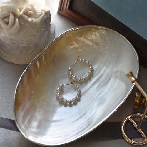 赛赛莉安冷淡风气质水晶珍珠耳圈