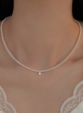 小星星钻baby小珍珠锁骨链