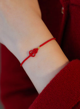 纯手工葫芦新中式新年本命年红绳