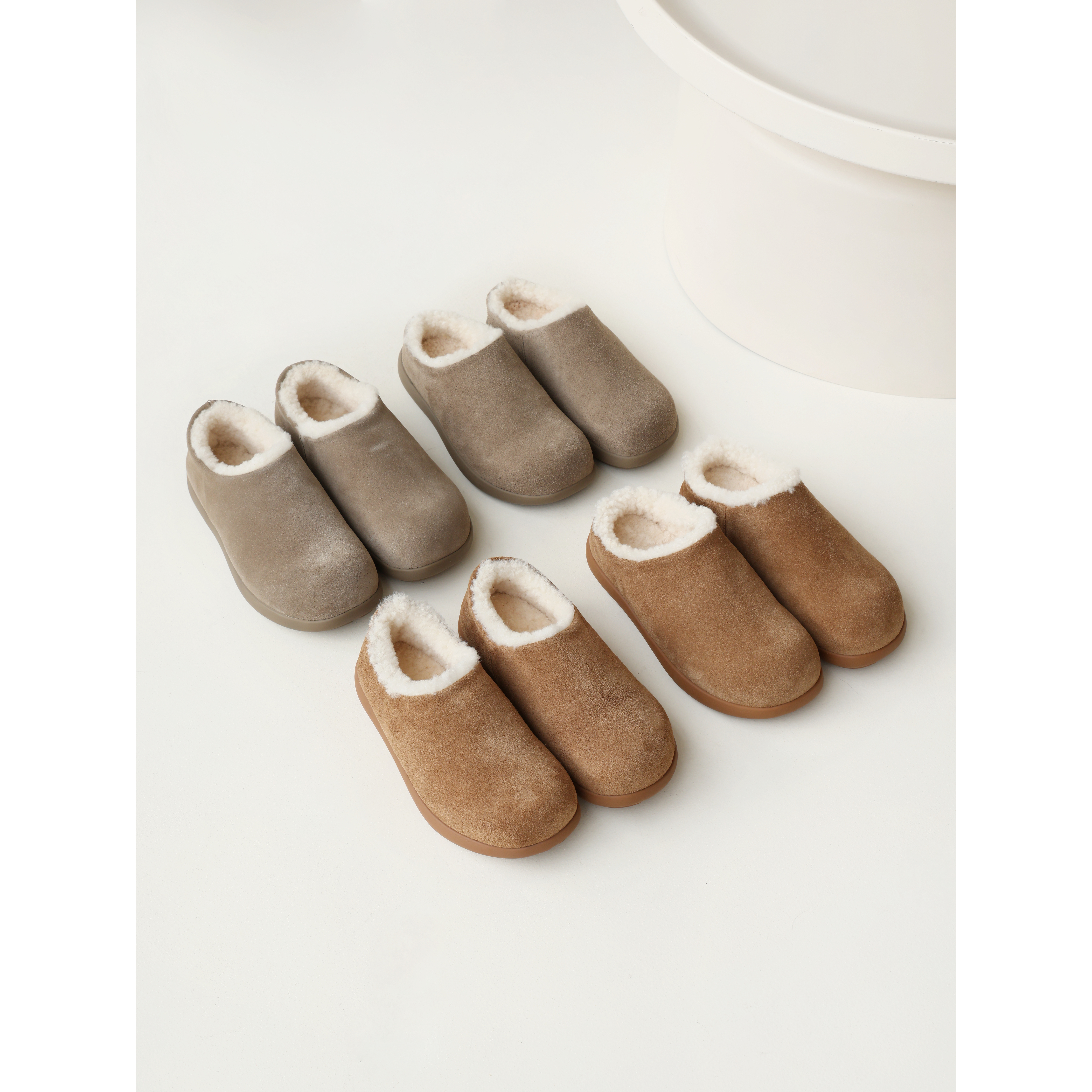 彭姐羊毛保暖小土豆勃肯鞋女