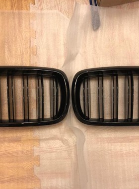 BMW宝马原厂 X6M F86 M PERFORMANCE亮黑色中网一对 前格栅