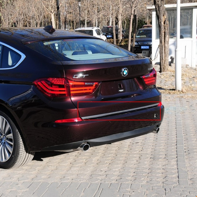 BMW宝马原厂 新5系GT F07 领先版改豪华版后备箱装饰条镀铬银亮条