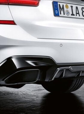 BMW宝马原厂 3系G20G28 MP车门迎宾条 后杠下唇 后下巴碳纤维尾喉