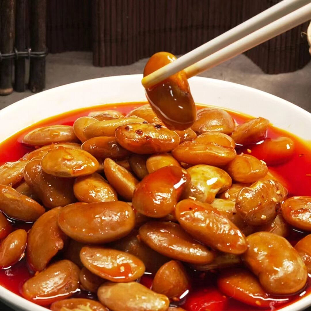 糯娃重庆麻辣芸豆100g/袋开袋即食零食休闲食品凉菜素食