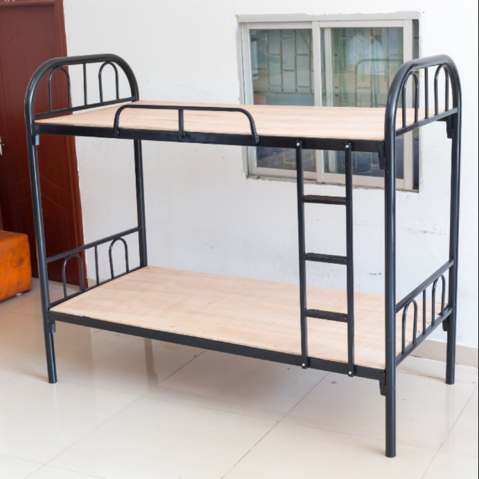 深圳耐用加厚黑色员工上下铺实惠