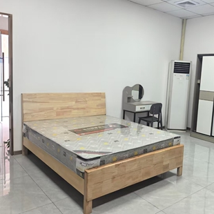 木床 深圳 实木板床 单人床双人橡木床架 1.5米 包邮 实木床架1.2米