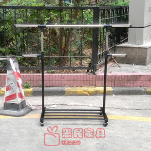 深圳 实惠美观 室内外 可移动可升降 可伸缩 挂衣 晾衣 晒衣 衣架