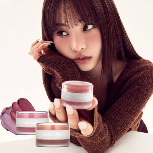 韩国直邮Heart唇颊两用唇泥