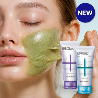 韩国直邮MEDIHEAL积雪草pdrn洁面