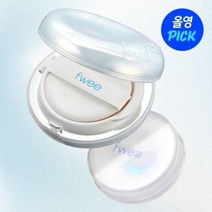 韩国直邮fwee 6月 回归水光气垫glass original水光轻薄遮瑕保湿