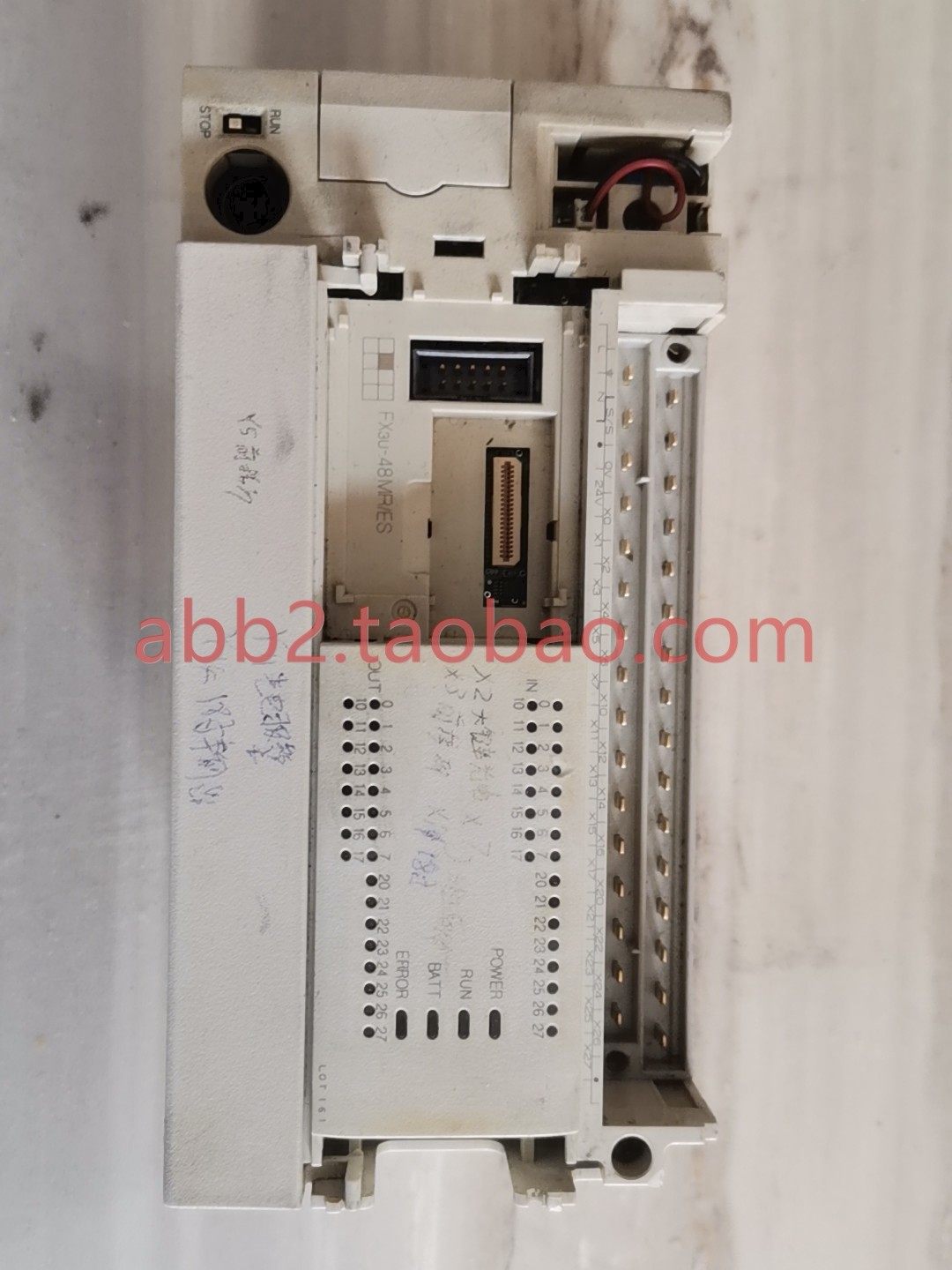 三菱plc一台fx3u-48mr/es-a