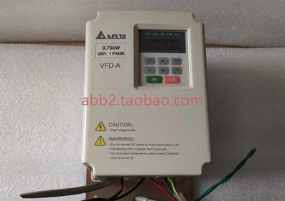 台达变频器VFD007A21A 075KW 220V