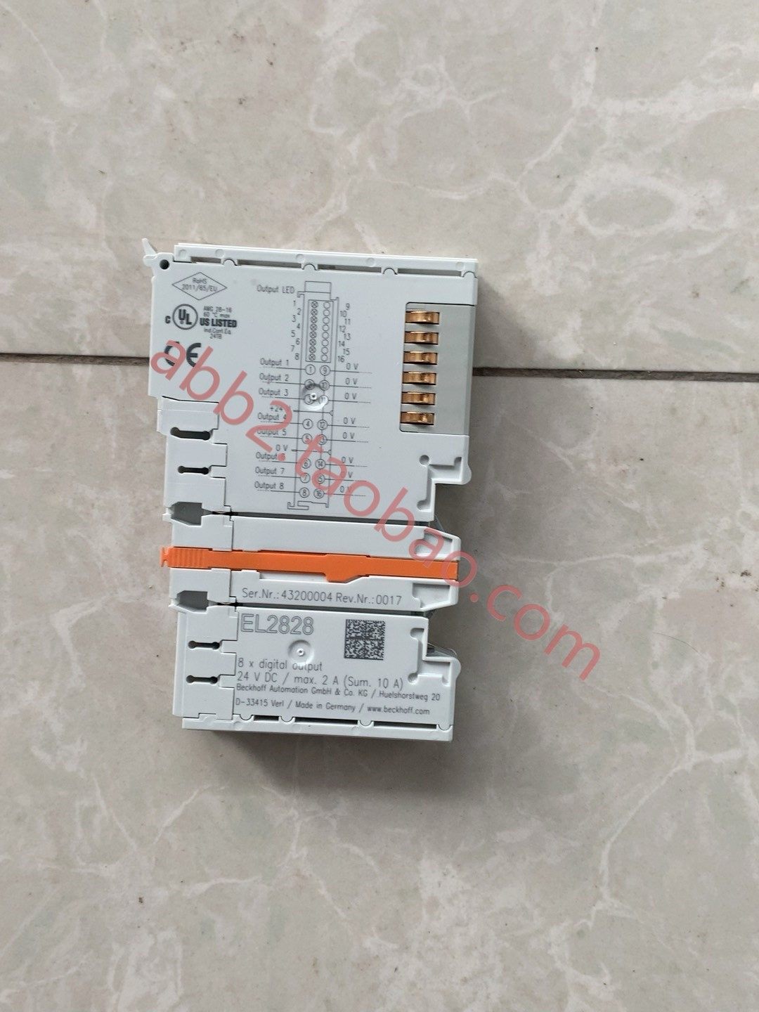 倍福beckhoff模块  el2828  全新