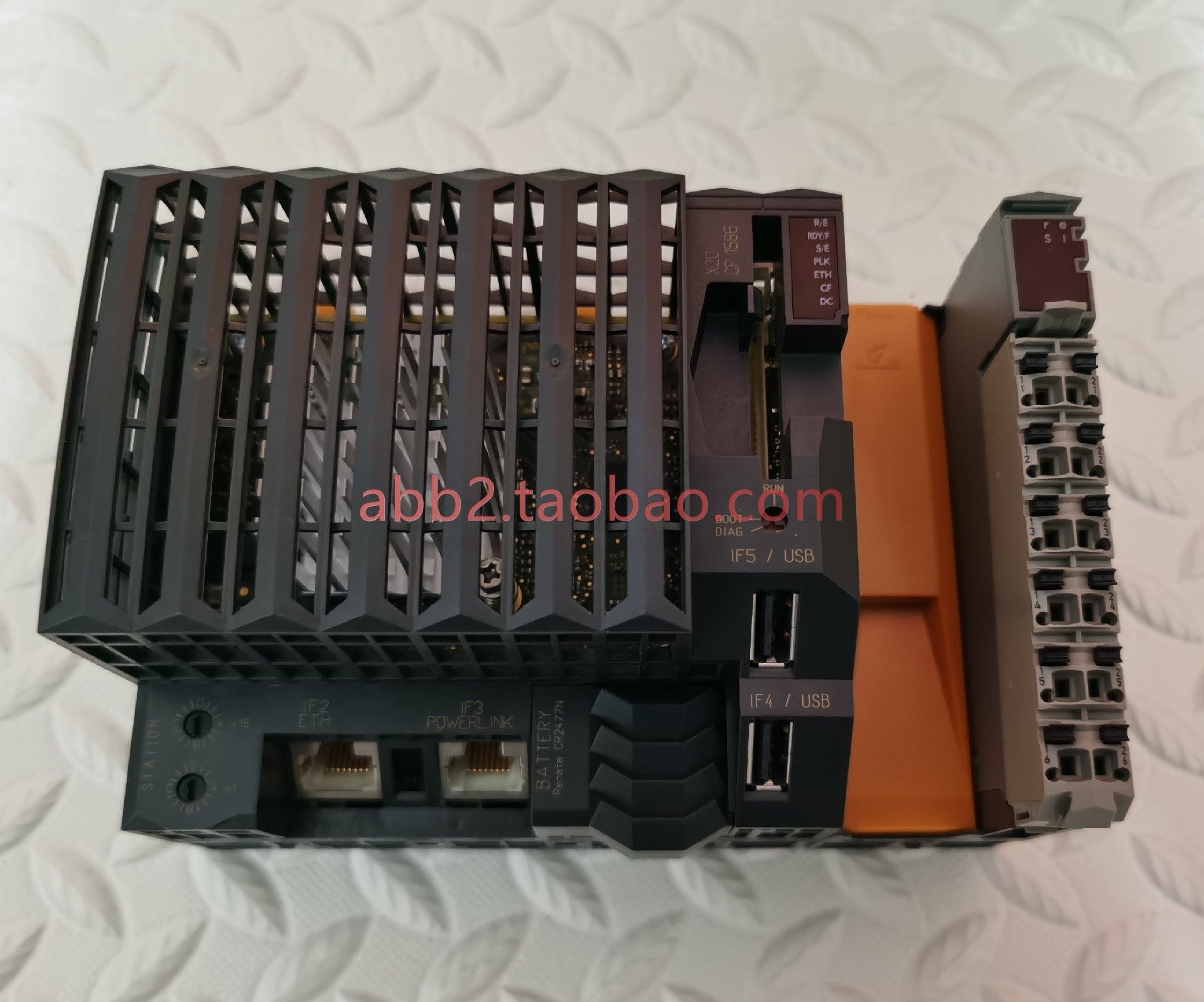 贝加莱plc x20 cp1586  无拆 九五新 做完