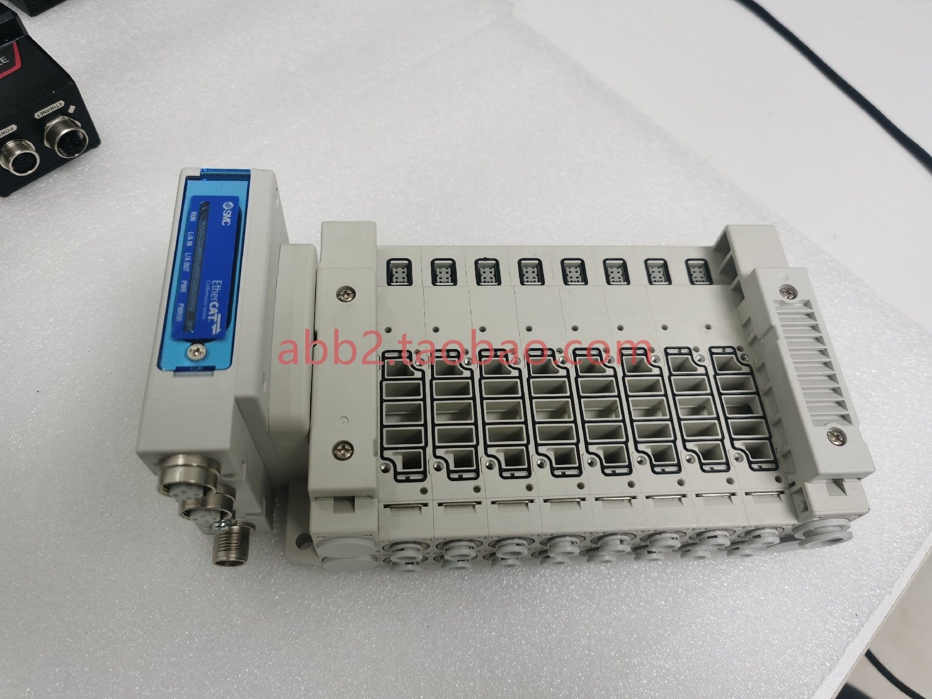 smc阀岛ex260-sec1 进口 基本全新9 smc阀岛 8位阀岛