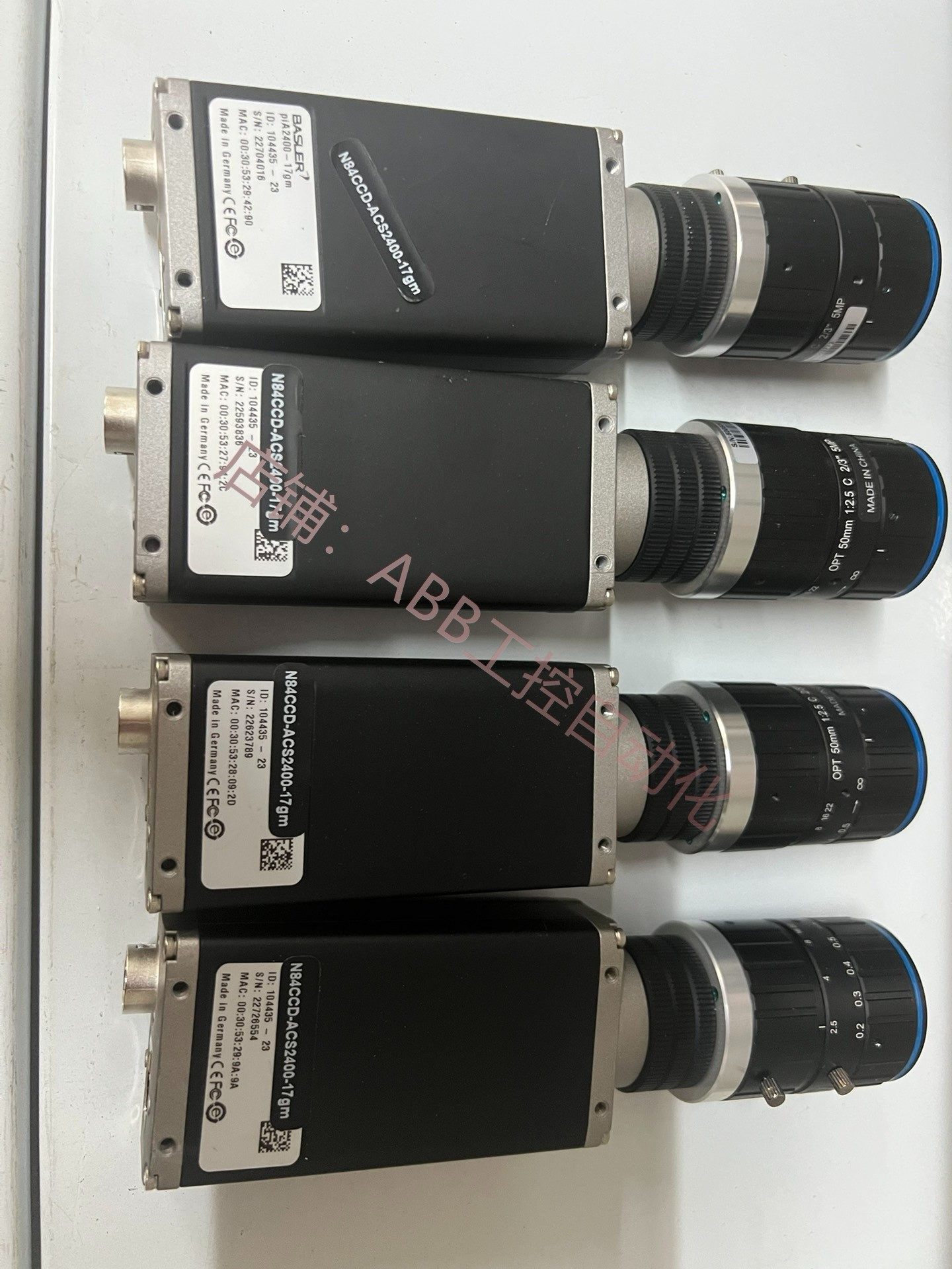 巴斯乐basler相机pia2400-17gm