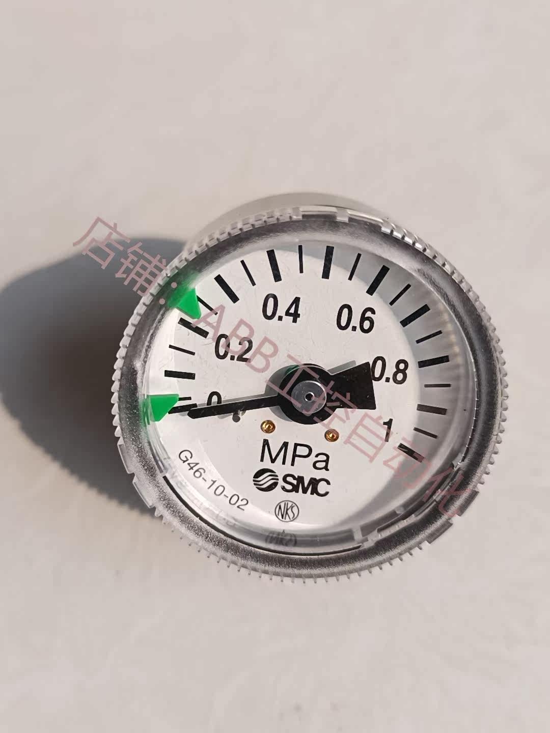 日本smc气动真空负压表g46-10-02压力表磥纹丝 接口一个备用件