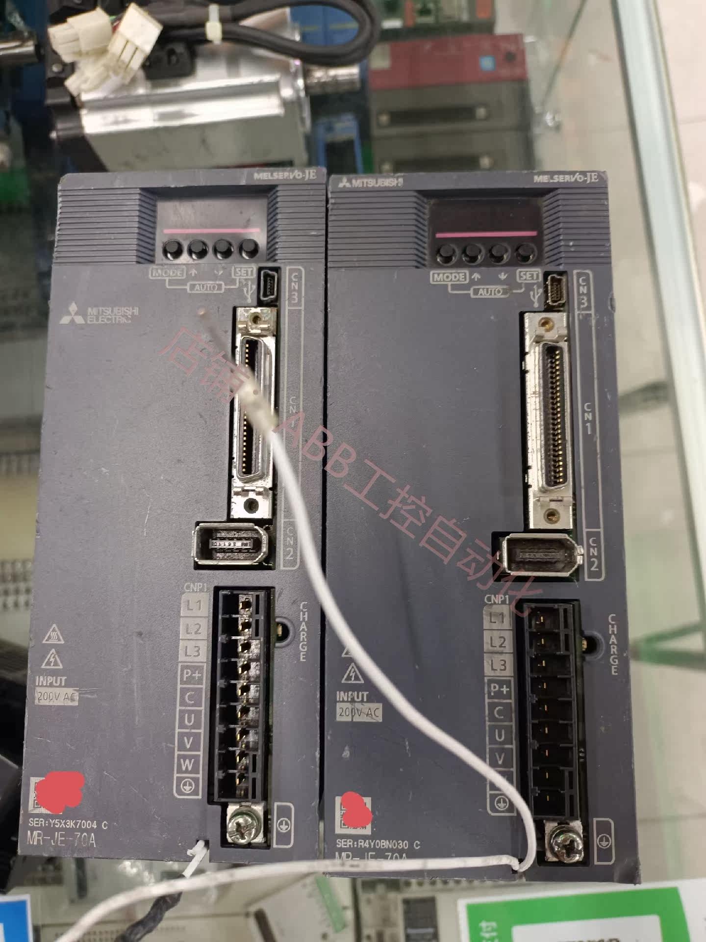 三菱伺服驱动器 mr-je-70a