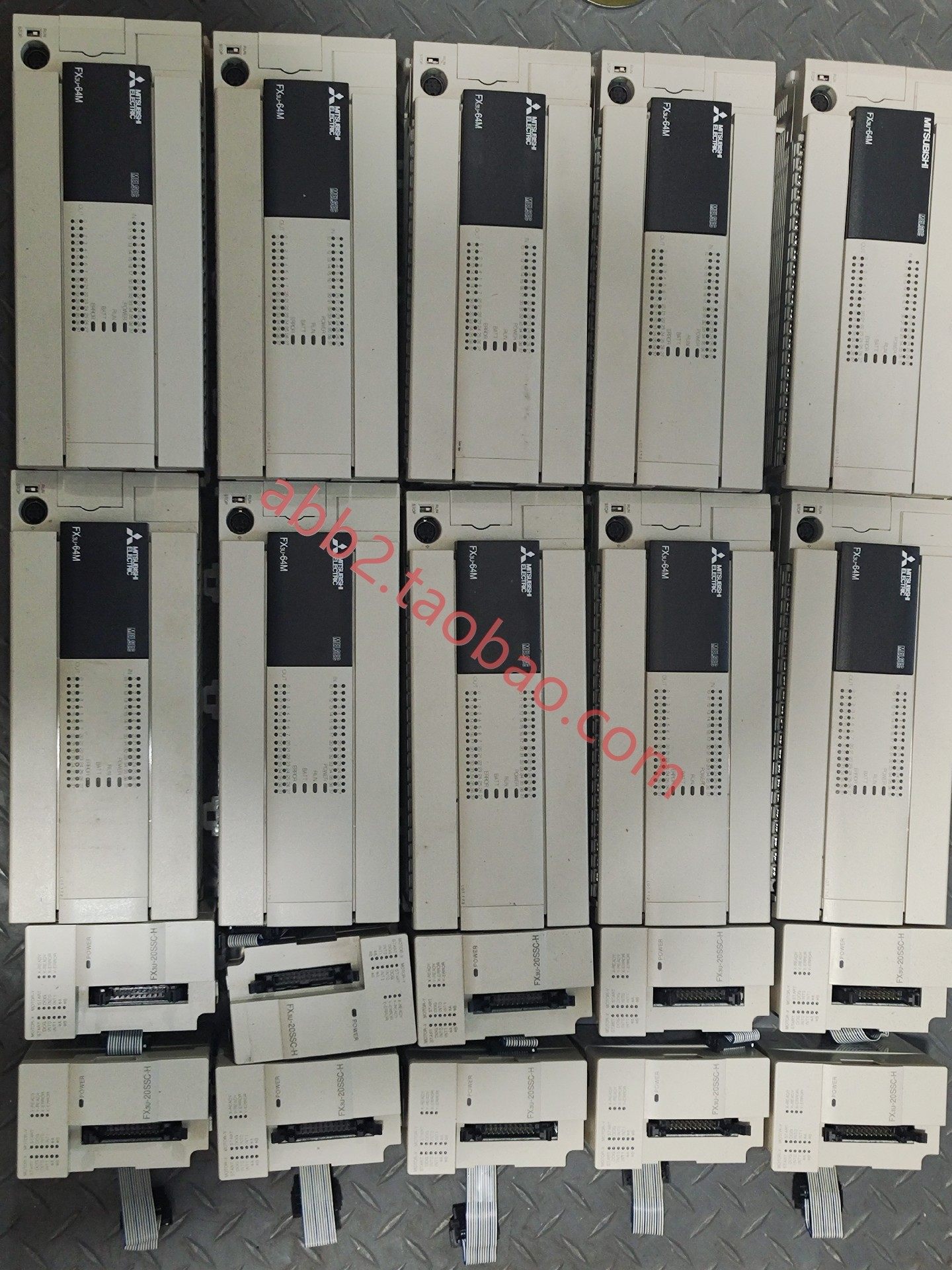 三菱plc fx3u-64mt/es-afx3u-20ssc-h     10组