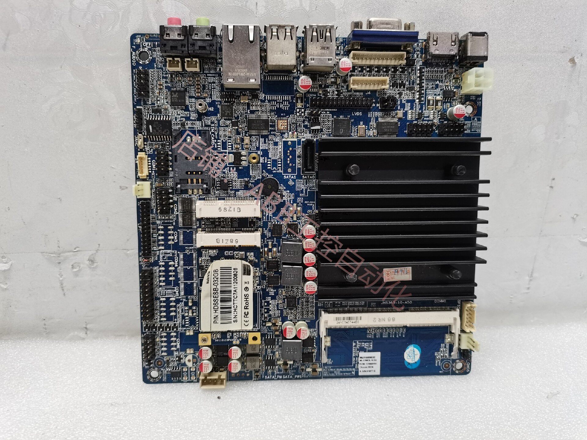 mi-j1900sl -n 工控主板 软路由主板 拆机