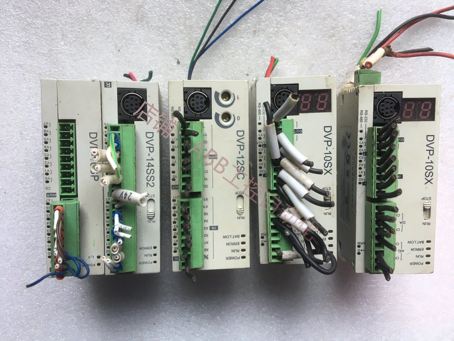 delta plc dvp-12sc一个 dvp-14ss2 一个 dvp-16sp一个 dvp-10sx