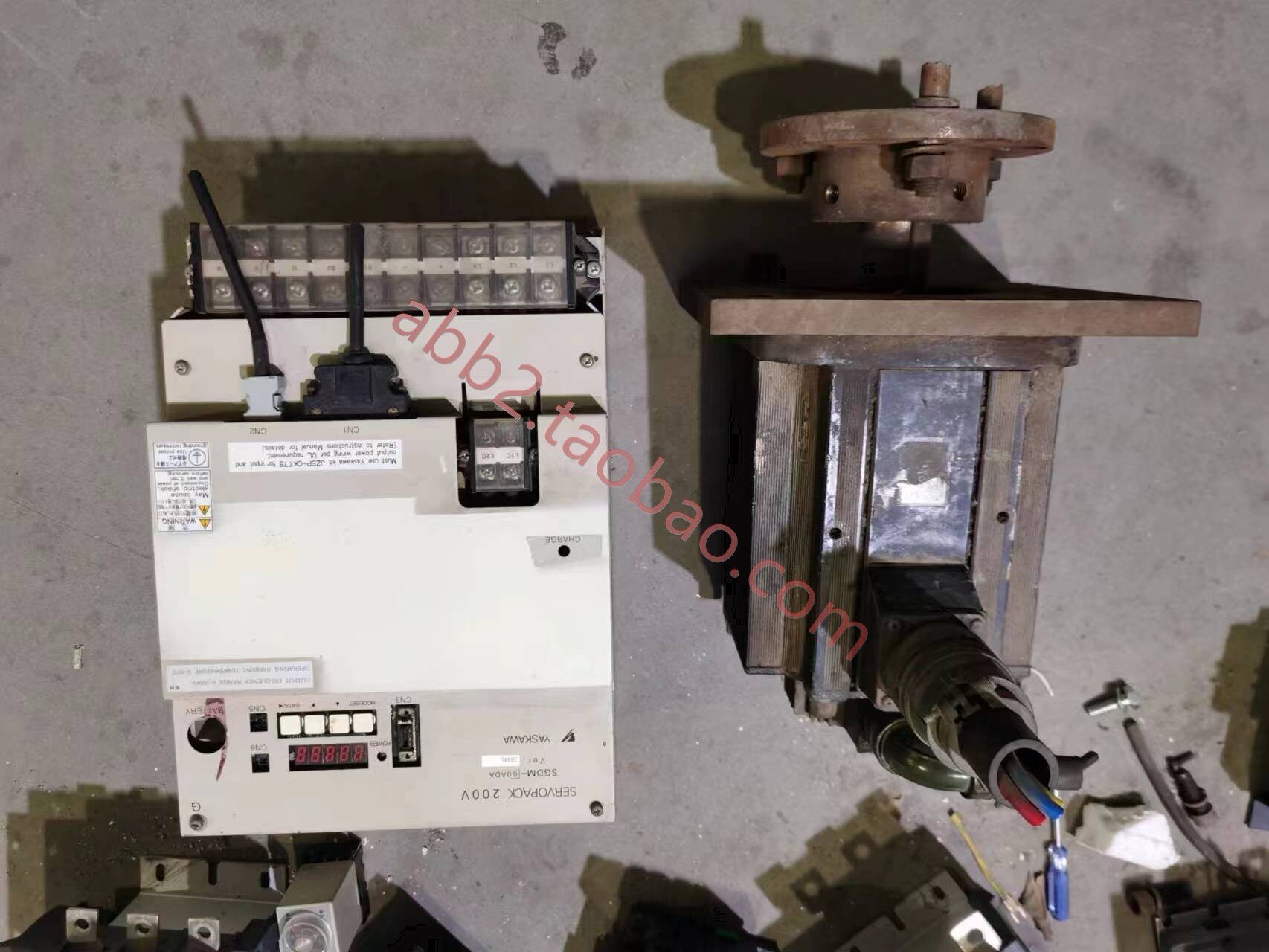 平网印花机安川55kw伺服套装sgdm—60ada sgmgh—60aca61