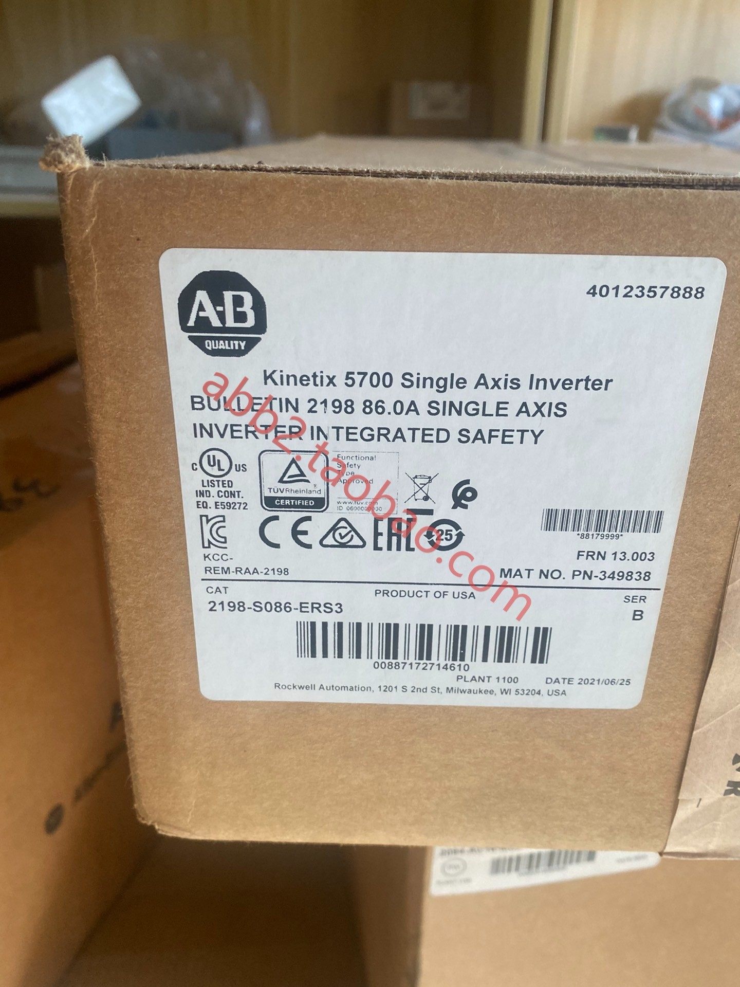 ab罗克韦尔2198-s086-ers4 询价