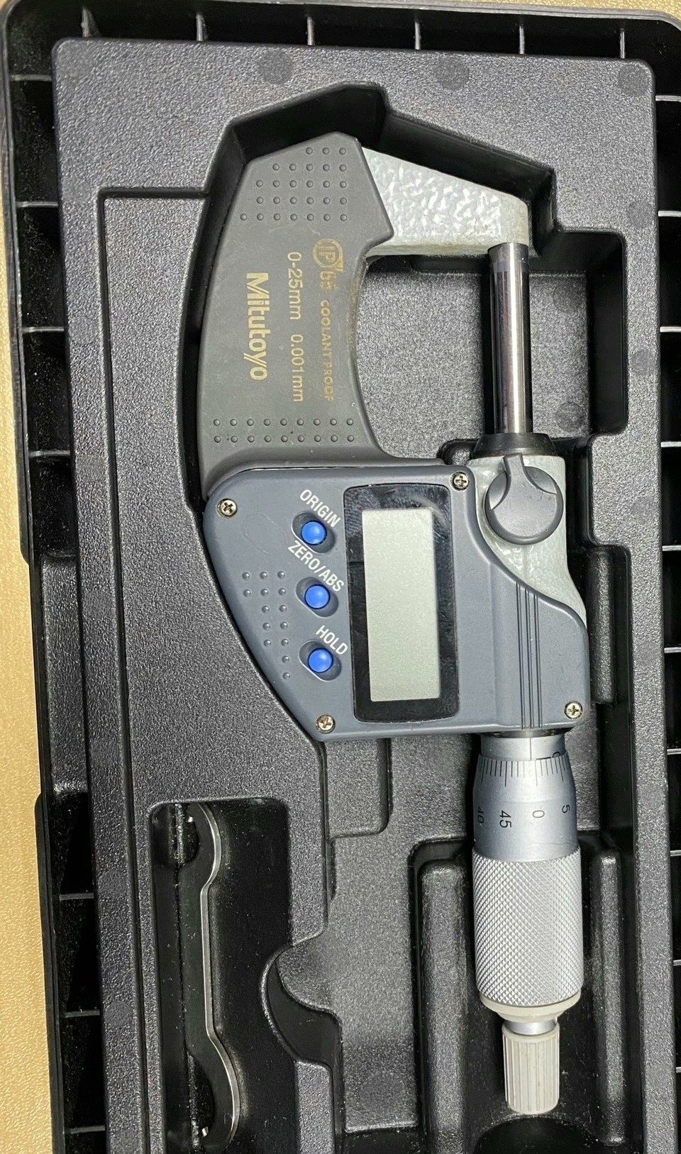 日本三丰mitutoyo数显外径千分尺0—25