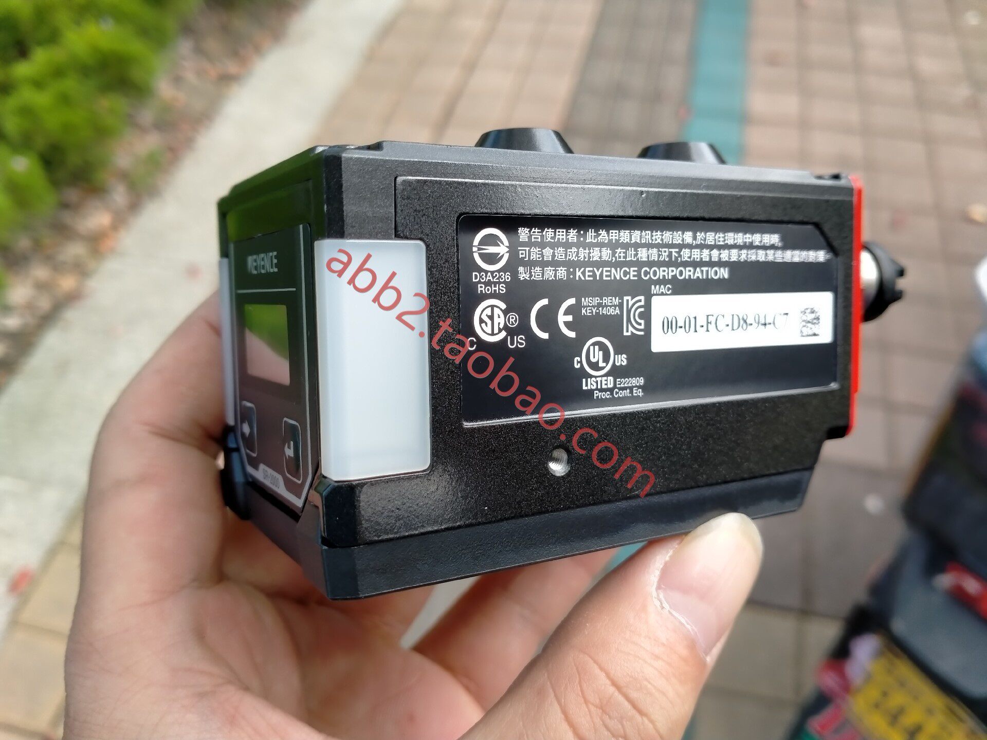 基恩士扫码器sr2000中多订一套全新未使用盒码 一致日本进口未使